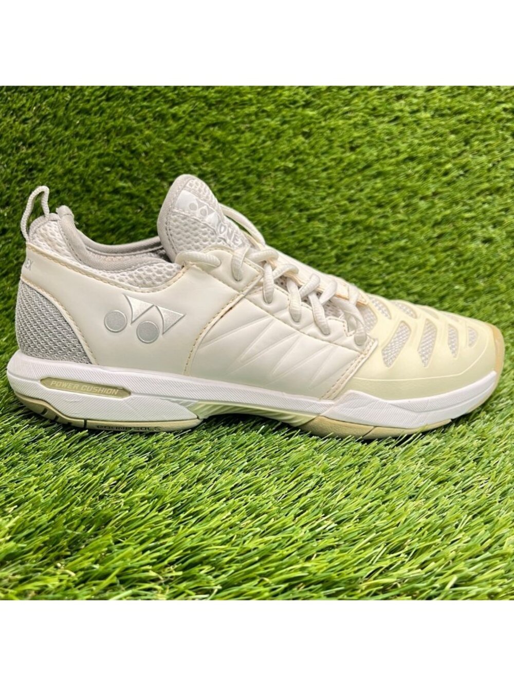 Yonex Power Cushion Fusionrev 3 Men Size 6.5 White Running Tennis Shoes Sneakers